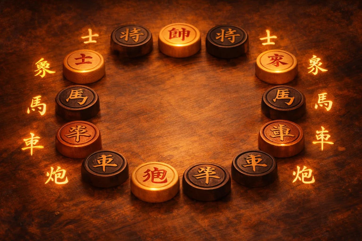Xiangqi Pieces Guide
