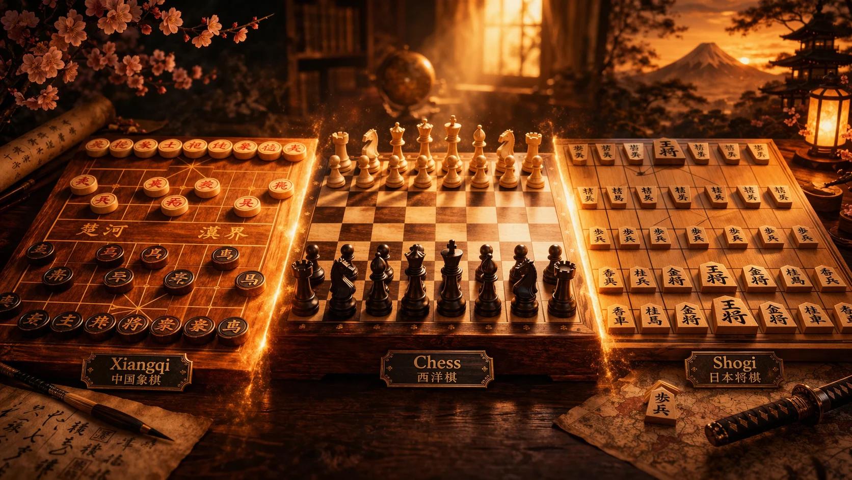 Xiangqi vs Shogi vs Ajedrez: comparación de los mejores juegos de estrategia