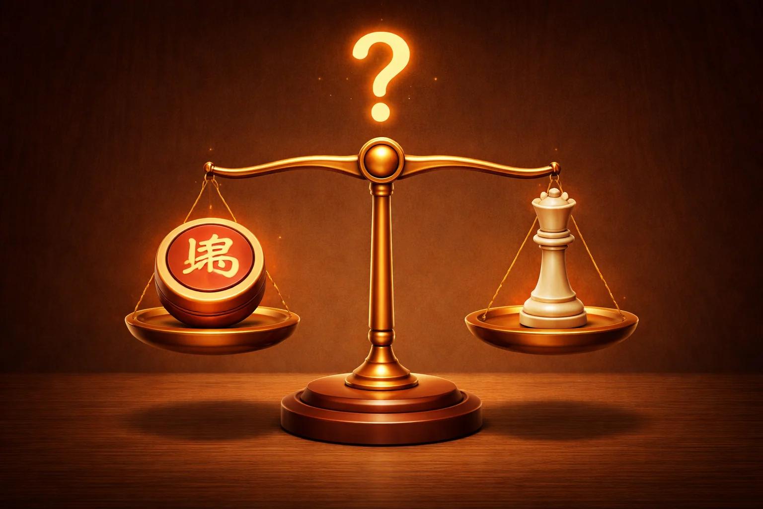 ¿Es el Xiangqi más difícil que el Ajedrez? Una comparación honesta