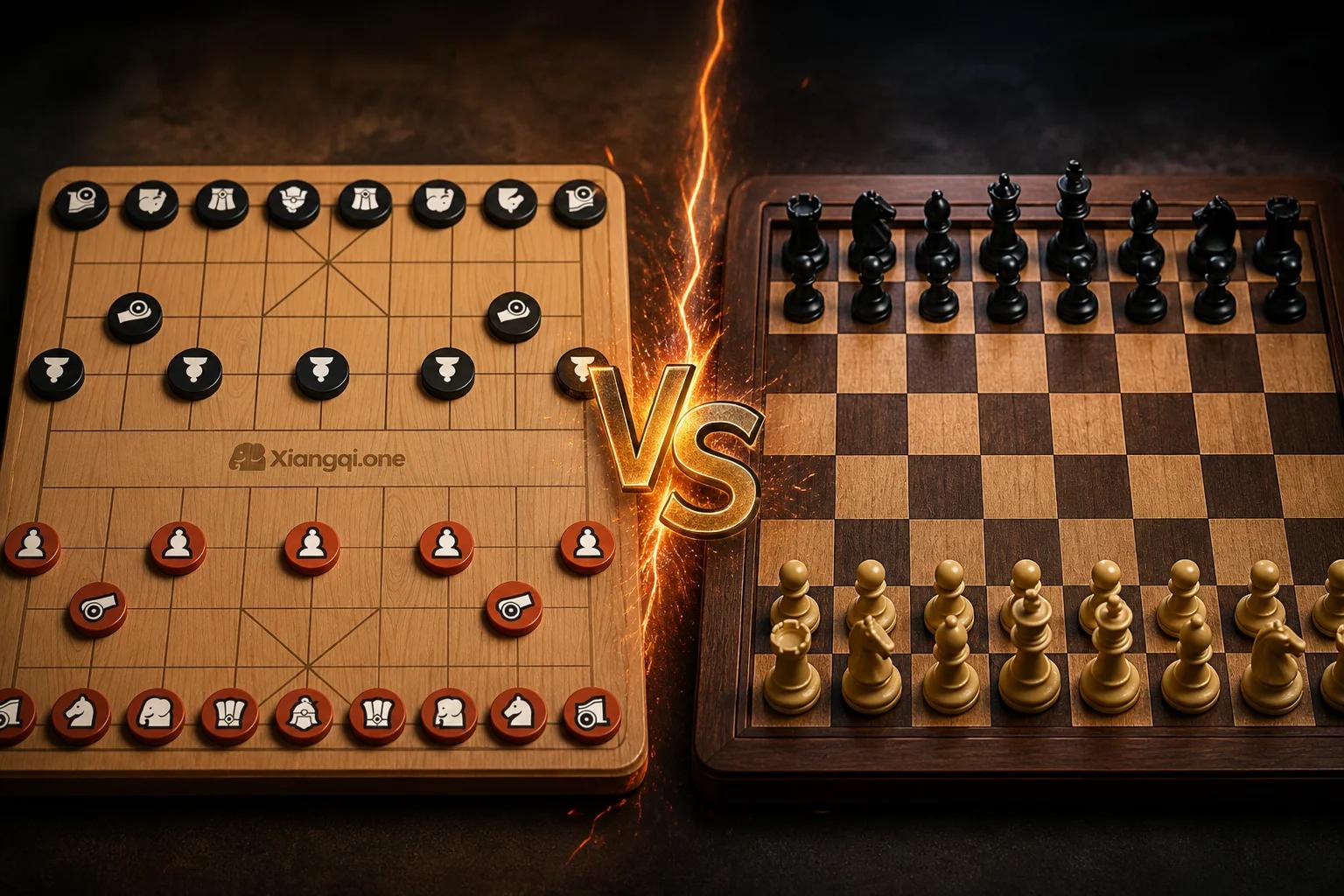 Xiangqi vs Ajedrez: diferencias entre ajedrez chino y occidental